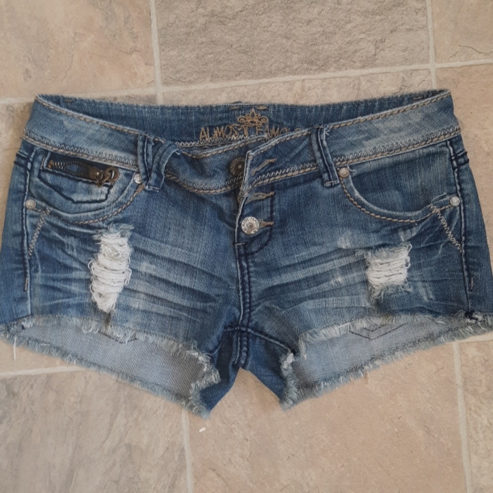 Women's jean shorts